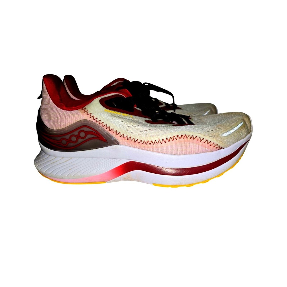 Saucony Womens Endorphin‎ Shift 2 S10689-130 White Running Shoes Sneakers Sz 9.5